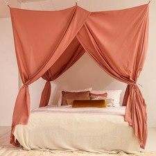 Baldacchino Rosa per Letto