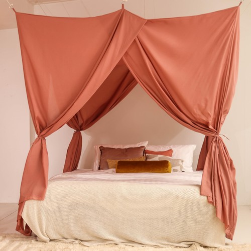 Baldacchino rosa per letto - per,