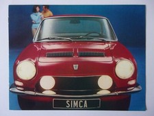 SIMCA 1200S COUPE orig 1967 UK