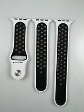 NUOVO Cinturino Originale Apple Watch Nike Sport 44MM 45MM 46MM 49MM Summit Bianco/Nero