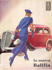 FIAT Balilla – Depliant