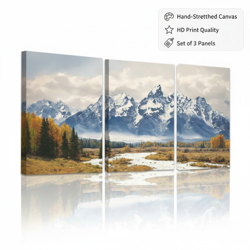 Set quadri acquerello montagne - acquerello,