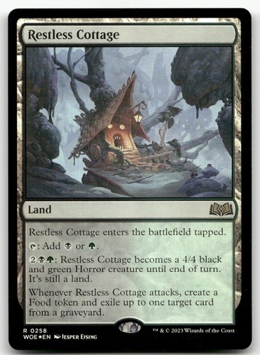 Restless cottage 258 - #258, (foil)