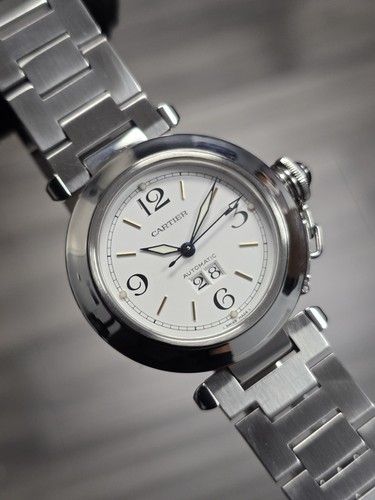 Cartier pasha w31044m7 - cartier, b&p