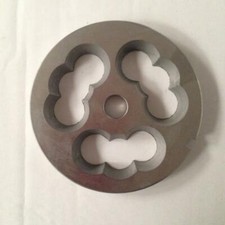 Piastra Tre Spade TC 32 cotiche Raut acciaio inox per tritacarne elettrico mshop