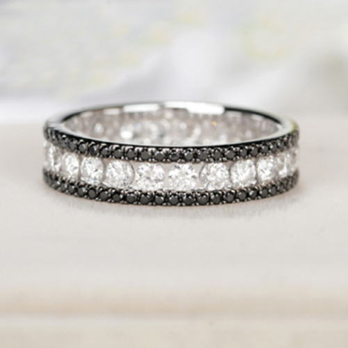 2ct diamanti finti eternità - finti,