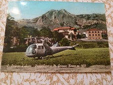 S. STEFANO D'AVETO E M. GRAPPOROSSO - Con Aeroplano Cartolina Viaggiata 