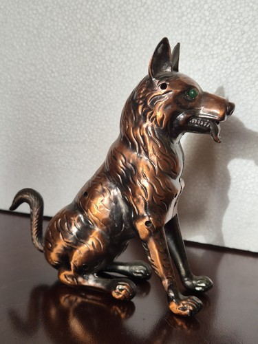 Accendino tavolo vintage cane - tavolo,