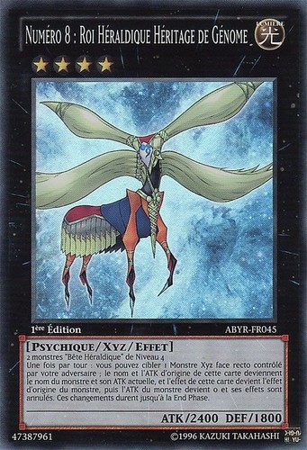 Numéro 8 roi - yu-gi-oh!,
