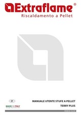 Manuale d'uso utente caldaia pellet Nordica Extraflame TERRY PLUS
