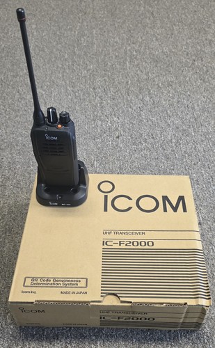 Icom f2000 radio - portatile, uhf