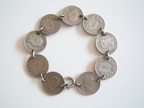 Bracciale monete confoederatio - bracciale,