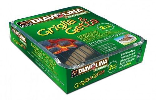 Barbecue portatile pronto - , uso