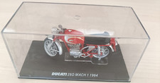 MODELLINO MOTO 1:24 DUCATI 250 MACH 1 1964 Box in plexiglass