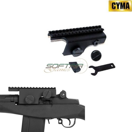 M14 slitta 20mm - per, ottica