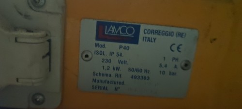 Vendo vulcanizzatrice per