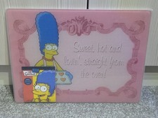 Vintage Simpsons Glass Board