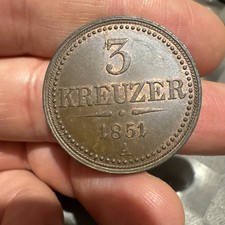 3 Kreuzer 1851 A Aquila
