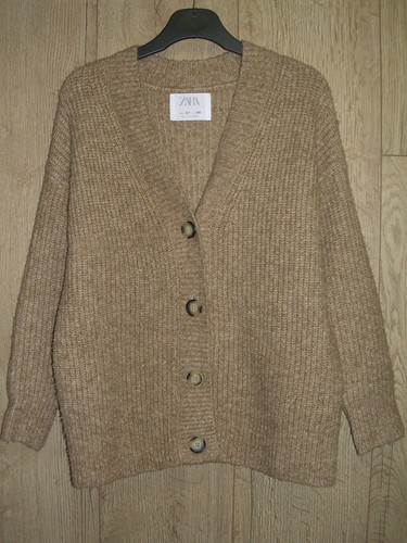 Cardigan zara bambina marrone - cardigan,