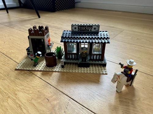 Lego western sheriff lock - sheriff:, lock-up