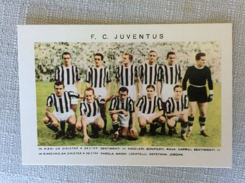 Cartolina calcio squadra - cartolina,