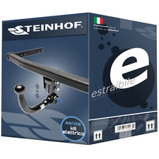 Gancio di traino estraibile