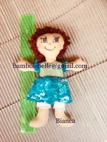 Bambole belle stoffa fatta - belle,