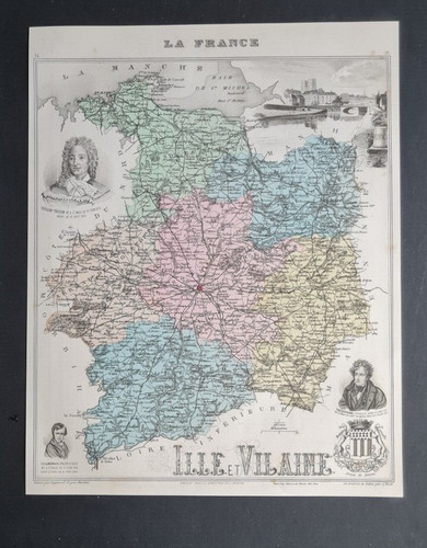 Mappa antica ille et - antica,