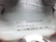 9648316280 COPRICERCHIO PER PEUGEOT 206 BERLINA QUICKSILVER 2002 1000120