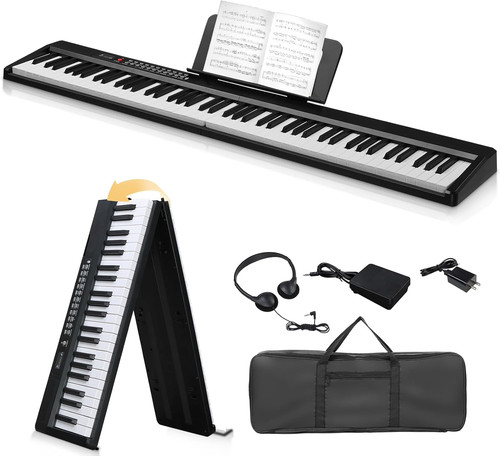 Pianoforte digitale pieghevole - pianoforte,