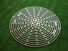 Griglia tonda 54cm inox - tonda,