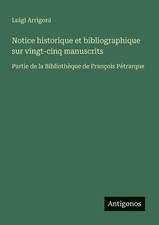 Notice historique et