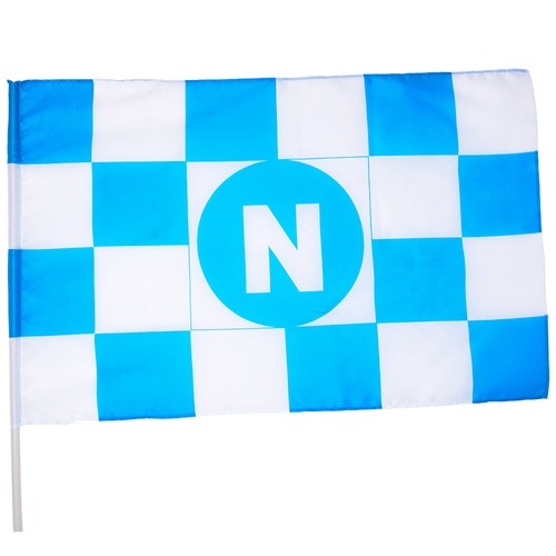 Bandiera del napoli calcio - del,