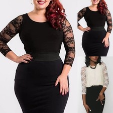 Top in pizzo bianco e nero