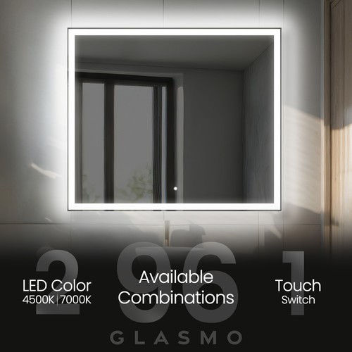 Specchio bagno led illuminato