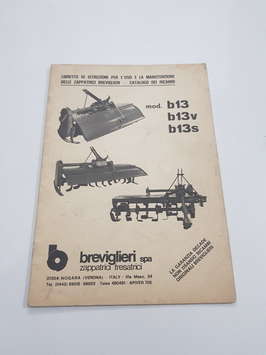 Uso manutenzione catalogo - manutenzione,