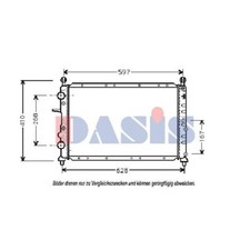 AKS DASIS Radiatore Acqua