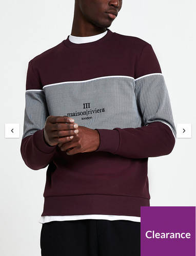 Maglione felpa uomo river - maglione,