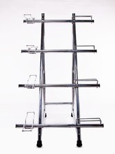 BICISUPPORT BS254 Espositore supporto 4 bici 12'' - 14'' - 16'' con rotelle