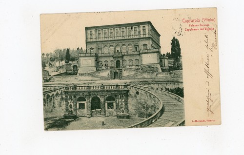 Cartolina caprarola viterbo - caprarola,