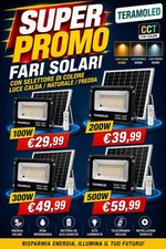 Faro led solare - 200w, 300w