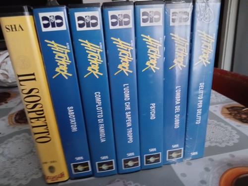 Videocassette vhs come nuove - vhs,