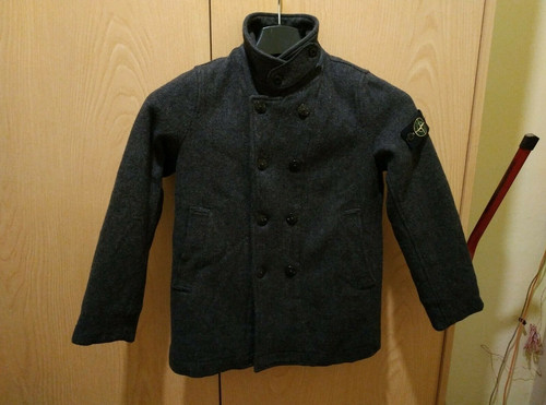 Stone island junior wool - stone,