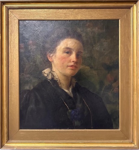 Antico ritratto signora - antico,