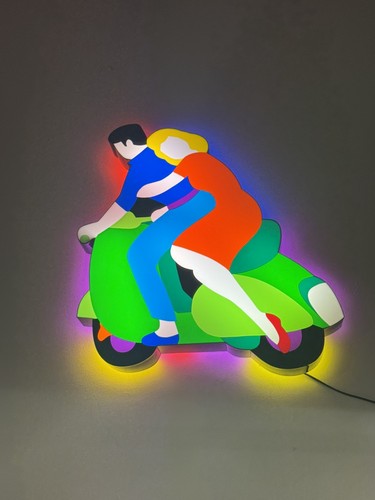Marco lodola vespa scultura - lodola,