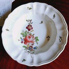 S. C. Richard antico Vecchio Lodi piatto fondo dipinto a mano