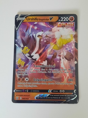 Urshifu singolcolpo 085 163 - urshifu, v