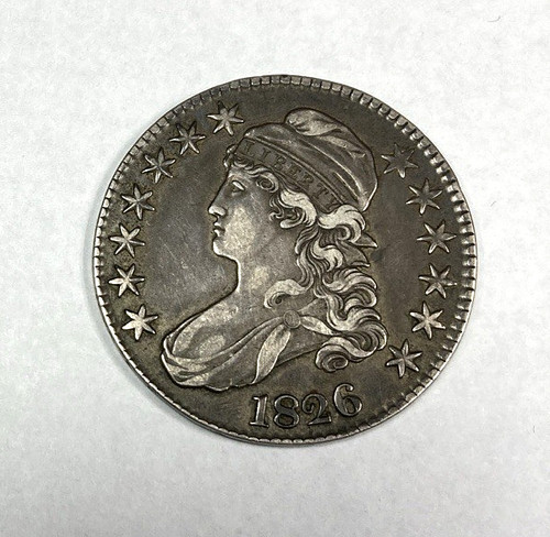 1826 capped bust half dollar - 1826,