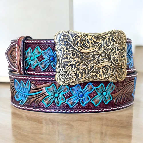 Cintura western fatta mano - fatta, a