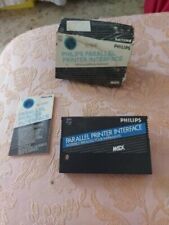 MSX PARALLEL PRINTER INTERFACE VU0040 (PHILIPS) BOXED Mai Usata